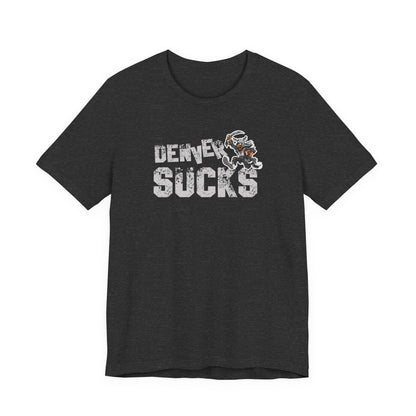 Denver Sux (for Las Vegas fans) - Unisex Jersey Short Sleeve Tee