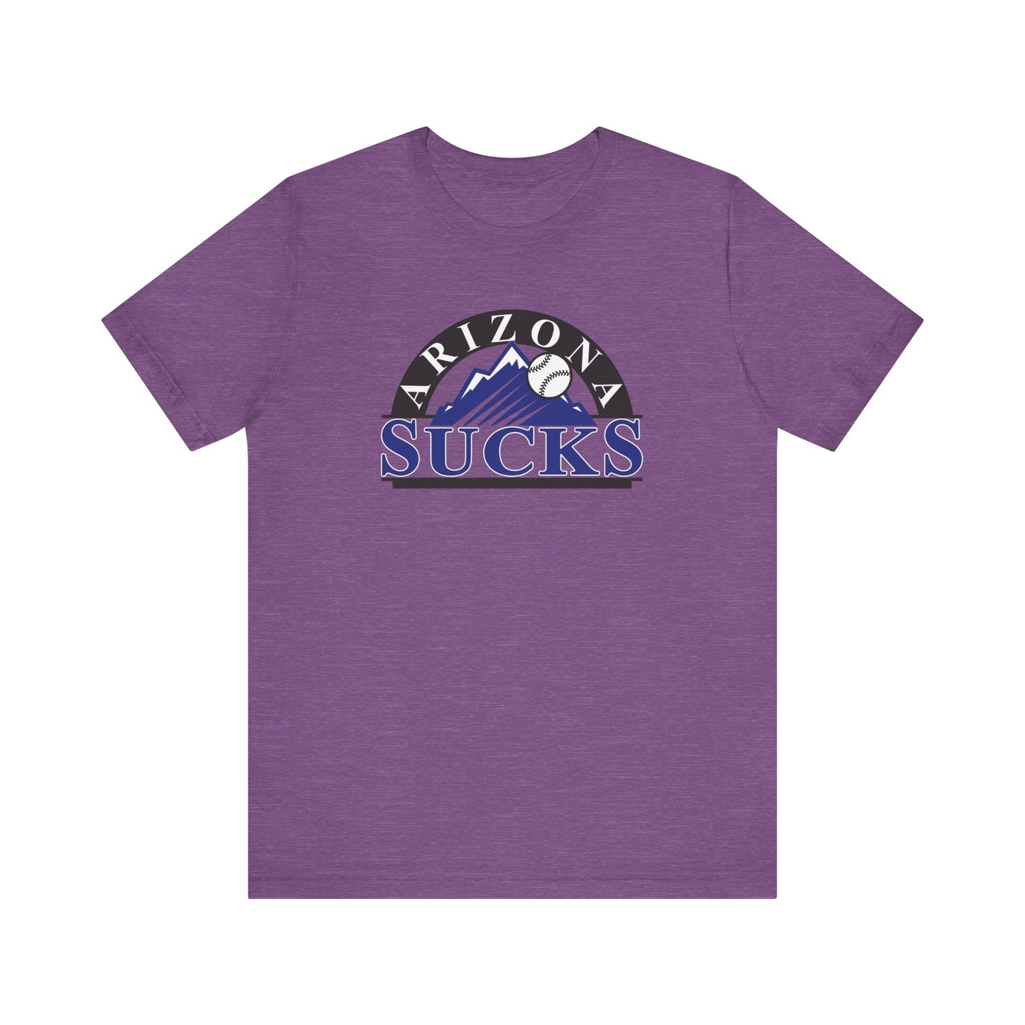 Arizona Sucks (for Colorado Rockies fans) - Unisex Jersey Short Sleeve Tee
