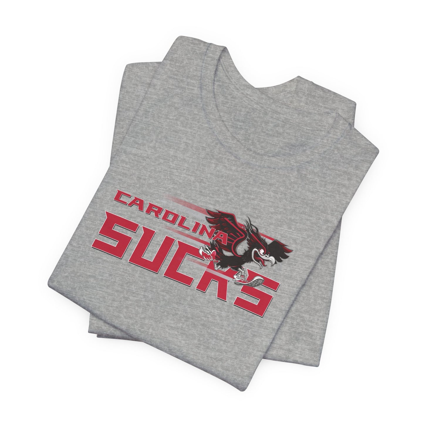 Carolina Sucks (for Atlanta fans) - Unisex Jersey Short Sleeve Tee