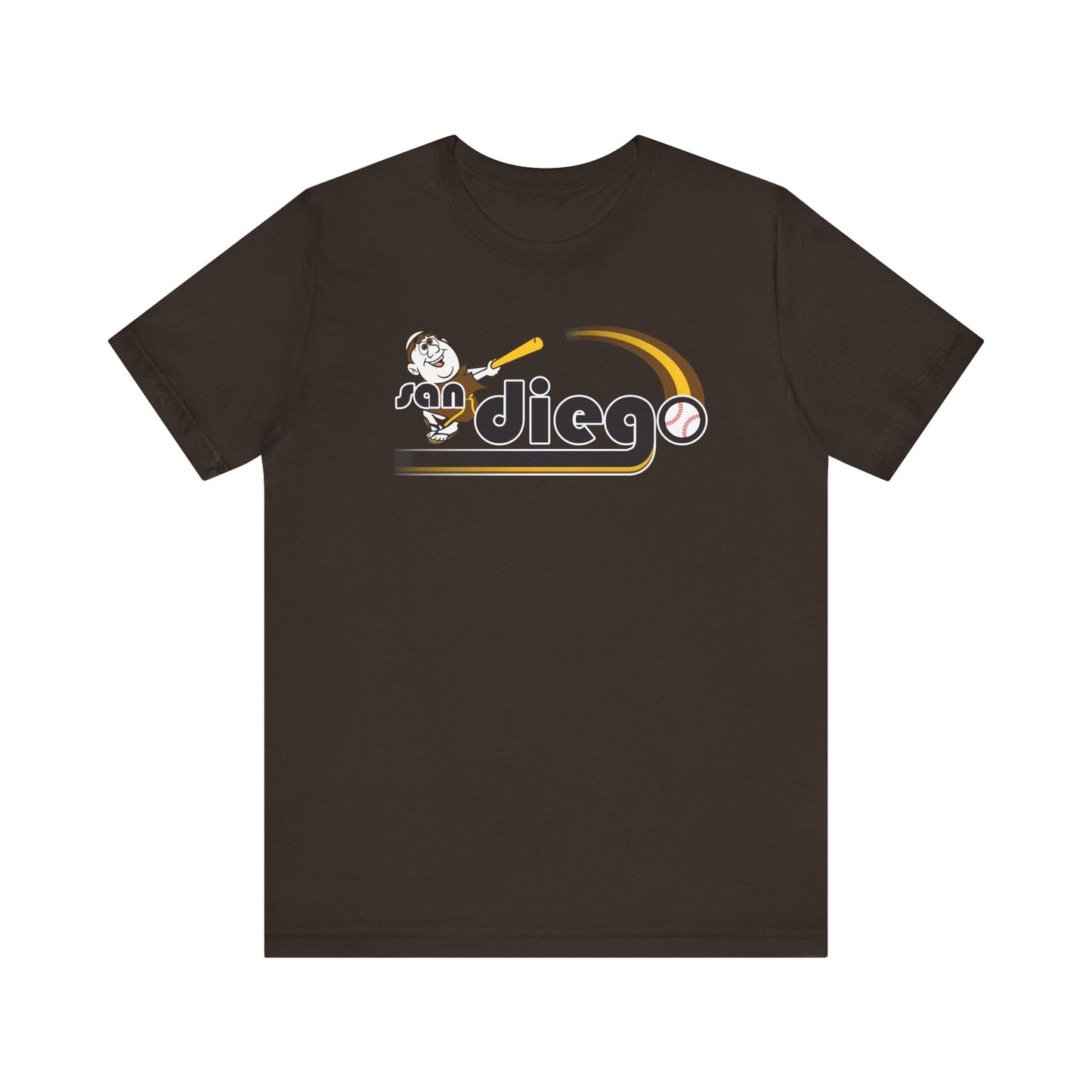 San Diego! (Padres fan art) - Unisex Jersey Short Sleeve Tee