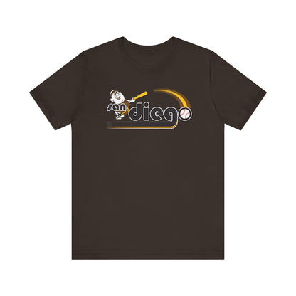 San Diego! (Padres fan art) - Unisex Jersey Short Sleeve Tee