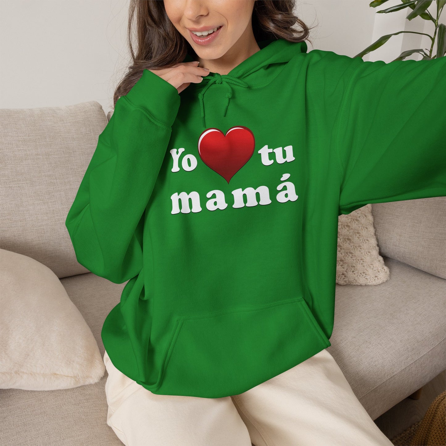 Yo ♥ tu mamá - Unisex Heavy Blend™ Hooded Sweatshirt