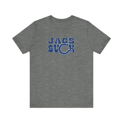 Jacksonville Sux (for Indianapolis fans) - Unisex Jersey Short Sleeve Tee