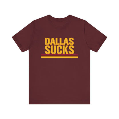 Cowboyz Suck! (for DC fans) - Unisex Jersey Short Sleeve Tee