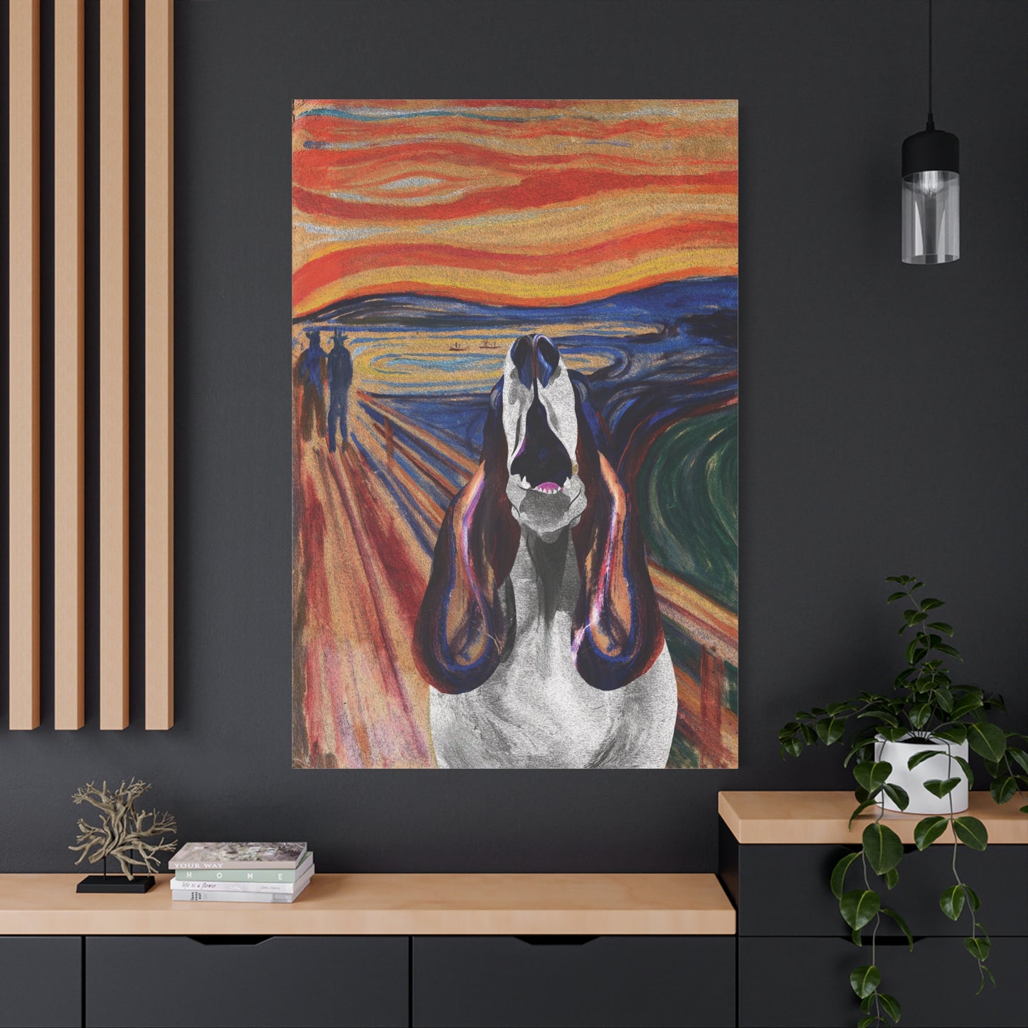 The Howl (The Scream, Basset Hound Parody) - Perfect for Animal Lovers