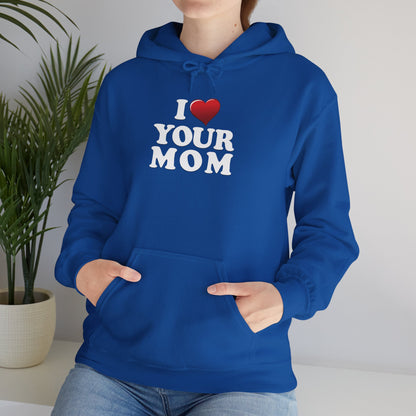 I ♥ Your Mom - Unisex Heavy Blend™ Hooded Sweatshirt
