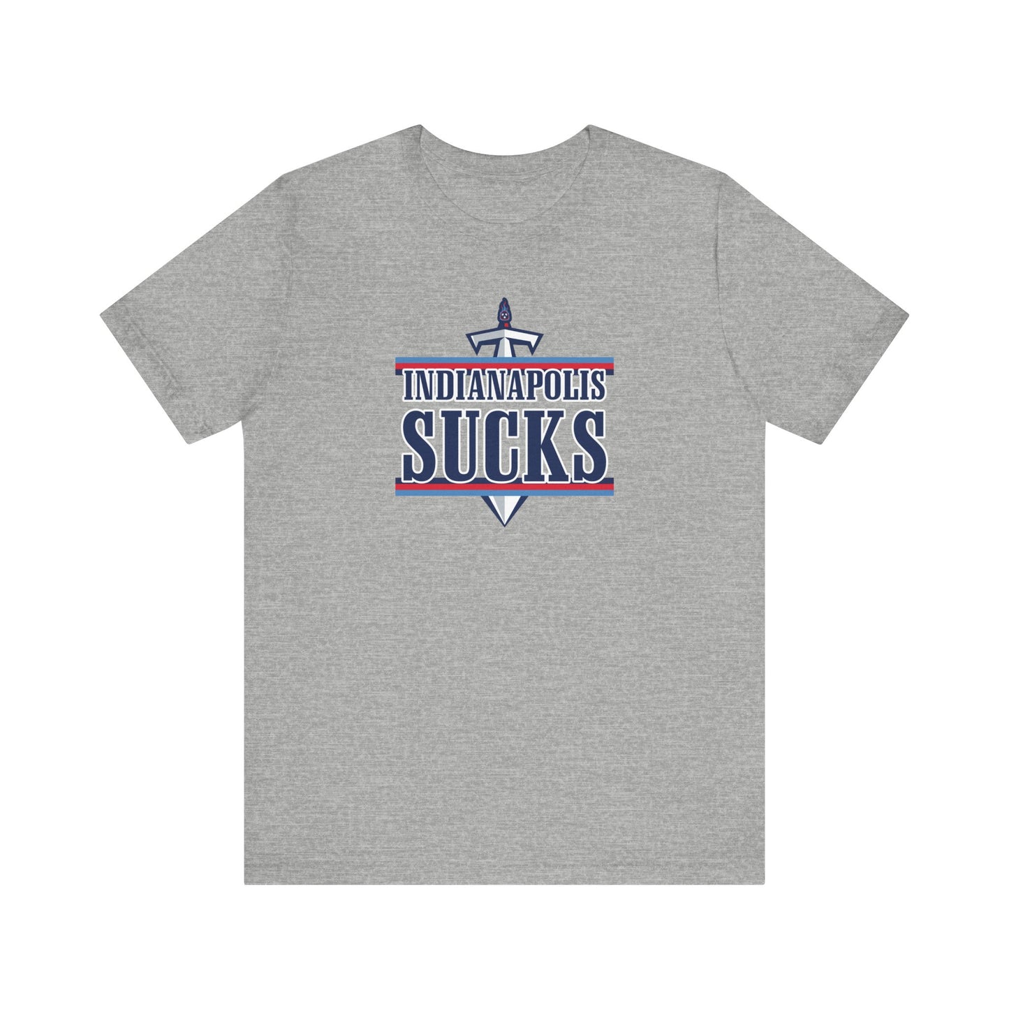 Indianapolis Suck (for Tennessee fans) - Unisex Jersey Short Sleeve Tee