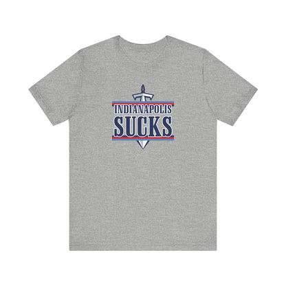 Indianapolis Suck (for Tennessee fans) - Unisex Jersey Short Sleeve Tee