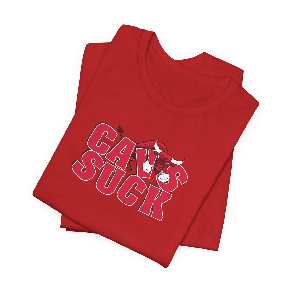 Calves Suck (for Bulls fans) - Unisex Jersey Short Sleeve Tee