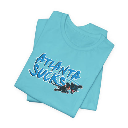 Hotlanta Sucks (for Carolina fans) - Unisex Jersey Short Sleeve Tee