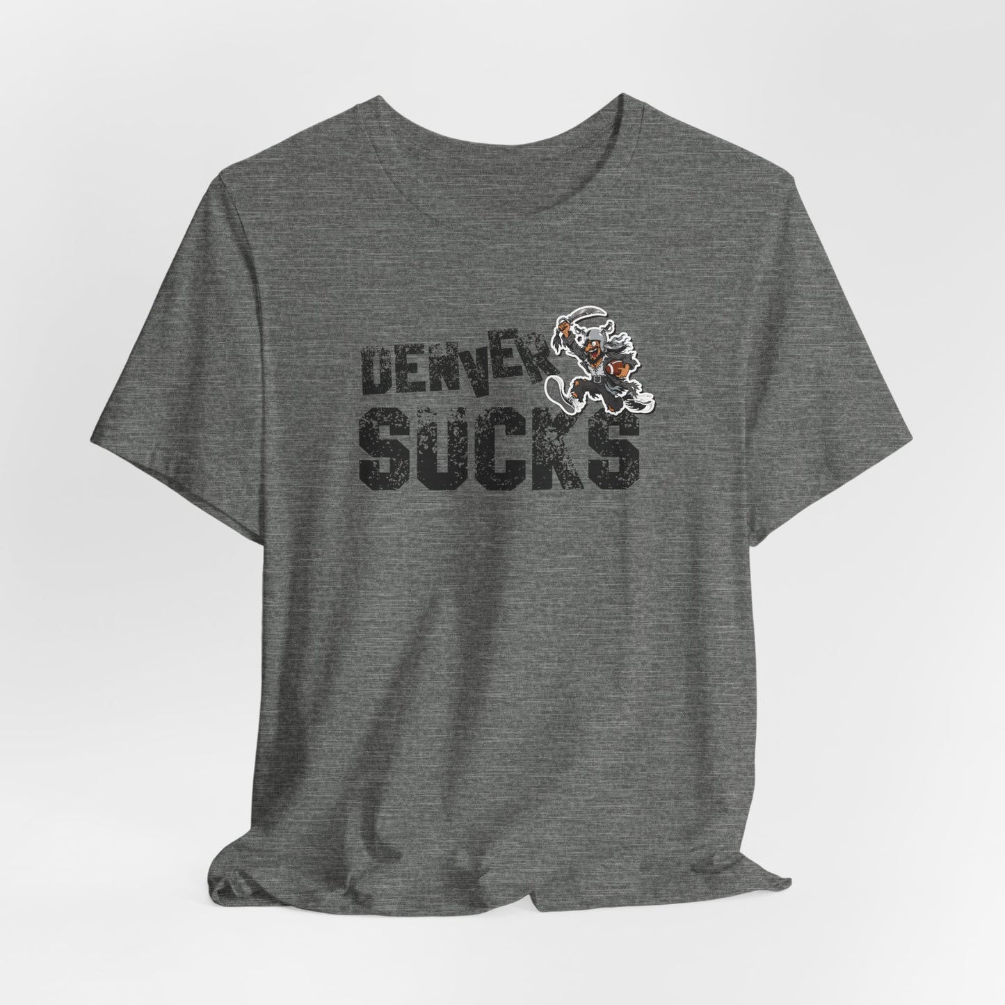 Denver Sux (for Las Vegas fans) - Unisex Jersey Short Sleeve Tee