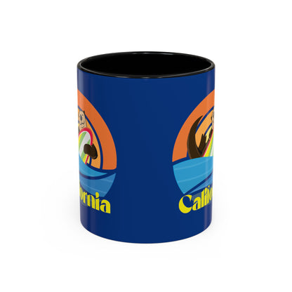 Board Bandit in honor of Sea Otter #841 - Accent Coffee Mug, 11oz