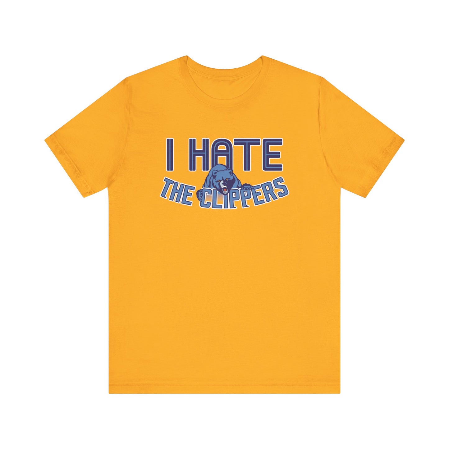 I Hate The Clipperz (for Memphis fans) - Unisex Jersey Short Sleeve Tee