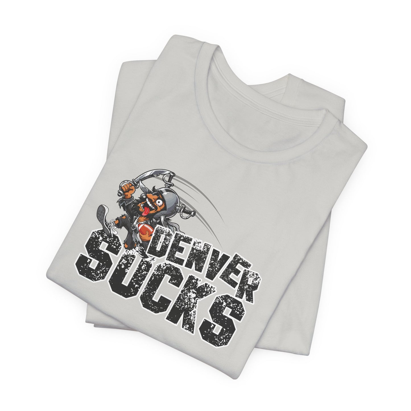 Denver Sux (for Las Vegas fans) - Unisex Jersey Short Sleeve Tee