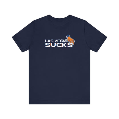 Vegas Sucks (for Denver fans) - Unisex Jersey Short Sleeve Tee