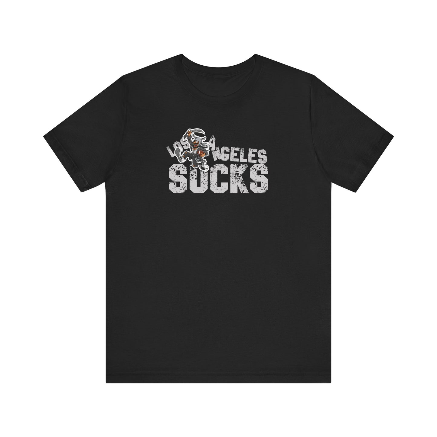 L.A. sux (for Las Vegas fans) - Unisex Jersey Short Sleeve Tee