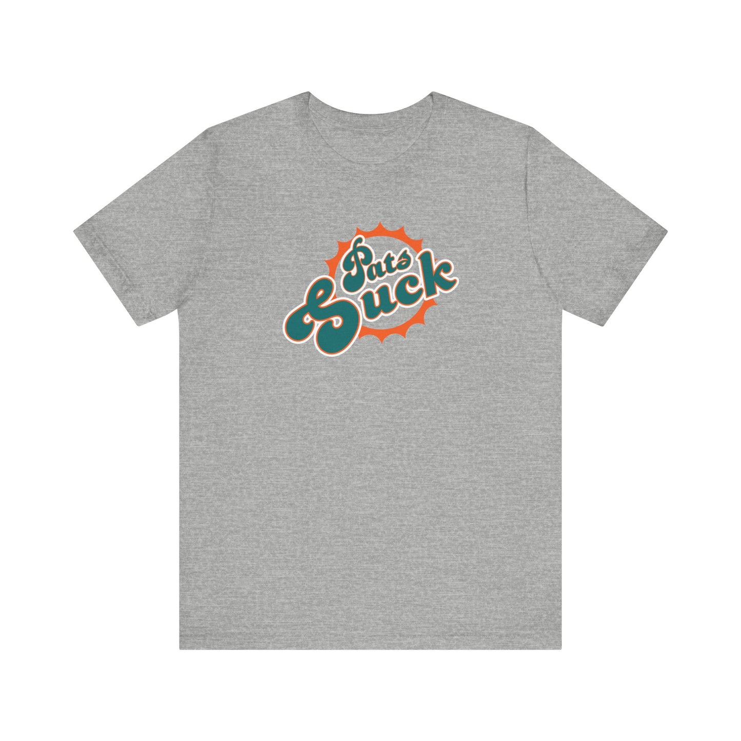 I Hate Patricks & Patricias, and all the pats (for Miami fans) - Unisex Jersey Short Sleeve Tee