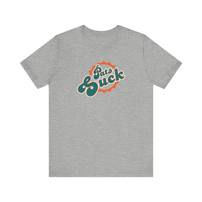 I Hate Patricks & Patricias, and all the pats (for Miami fans) - Unisex Jersey Short Sleeve Tee