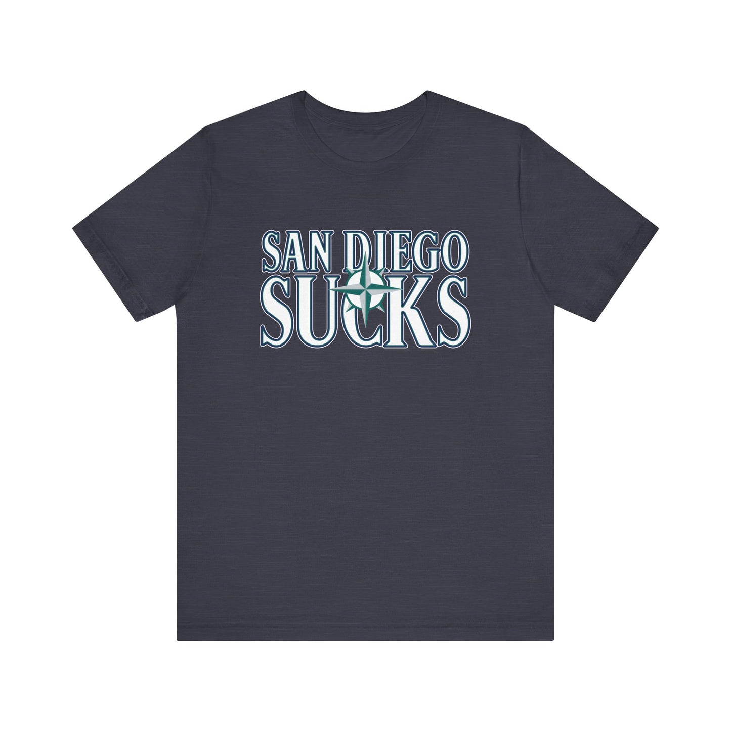San Diego Sucks (for Seattle fans) - Unisex Jersey Short Sleeve Tee