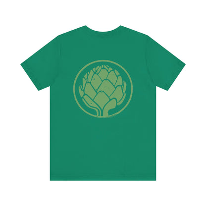 I Heartichoke Castroville (front & back version) - Unisex Jersey Short Sleeve Tee