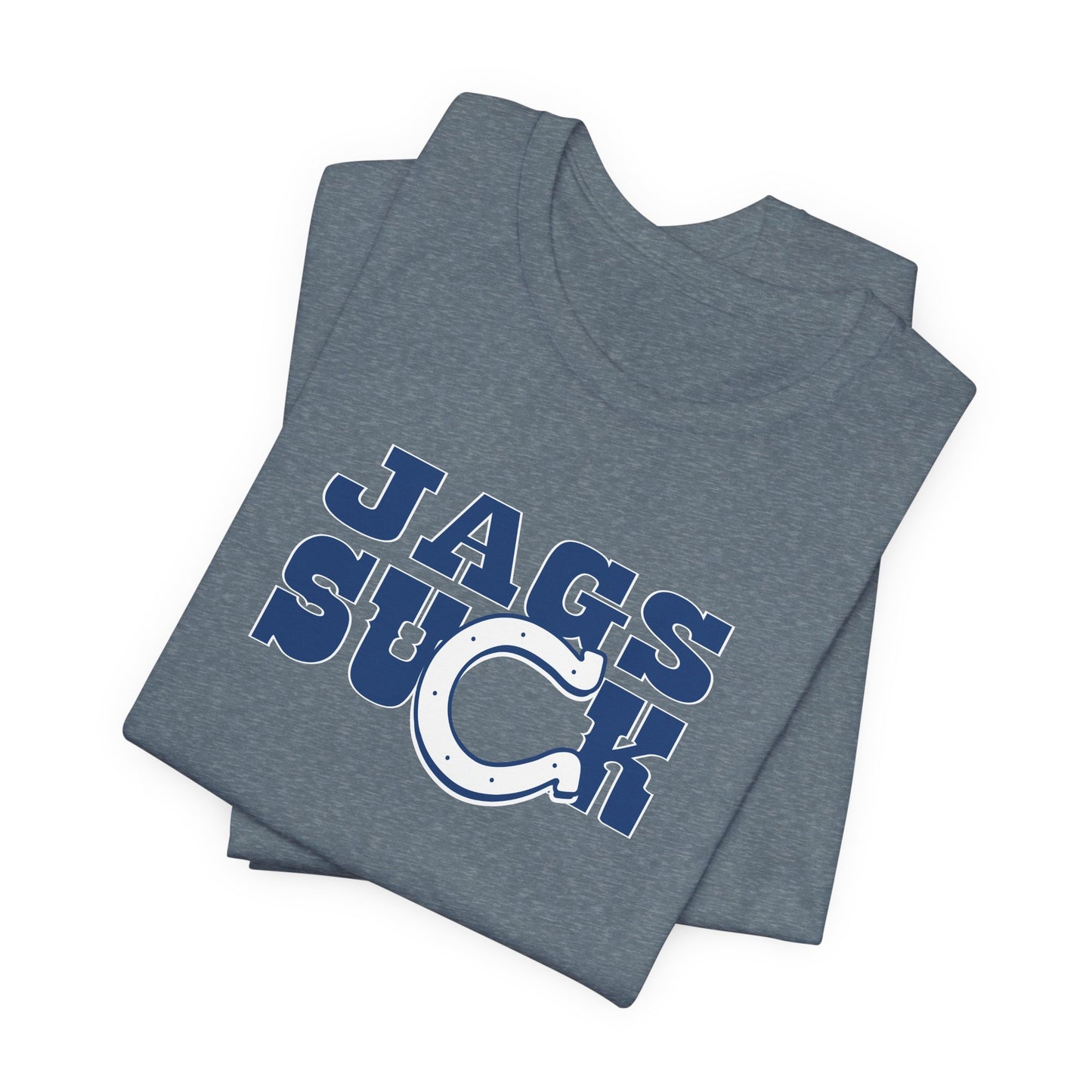 Jacksonville Sux (for Indianapolis fans) - Unisex Jersey Short Sleeve Tee