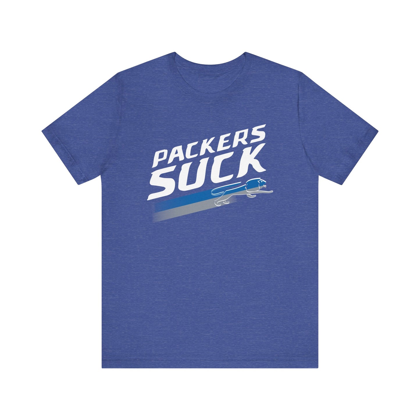 Packers Suck (for Detroit fans) - Unisex Jersey Short Sleeve Tee