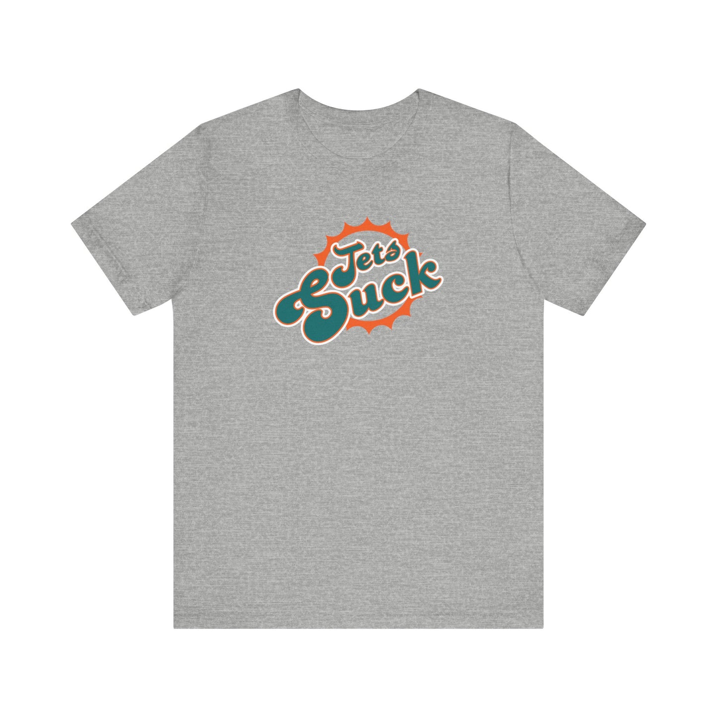 Fast Planes Suck (for Miami fins...I mean, fans) - Unisex Jersey Short Sleeve Tee