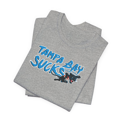 Tampa Bay Sucks (for Carolina fans) - Unisex Jersey Short Sleeve Tee