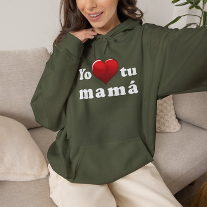 Yo ♥ tu mamá - Unisex Heavy Blend™ Hooded Sweatshirt