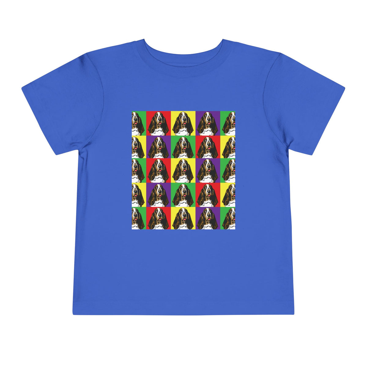 Basset Hound Pop Art - Toddler Tee
