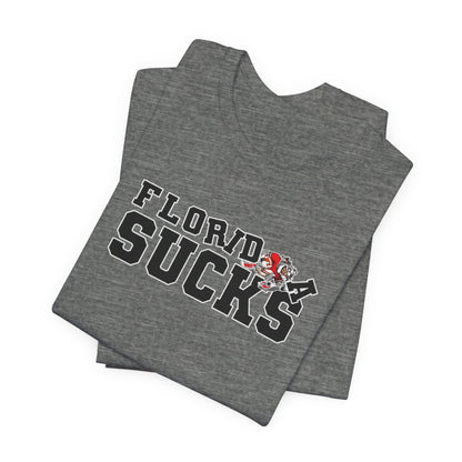 Florida Sucks (for Georgia fans) - Unisex Jersey Short Sleeve Tee