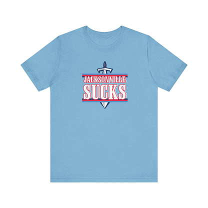 Jaxon Ville Sux (for Tennessee fans) - Unisex Jersey Short Sleeve Tee