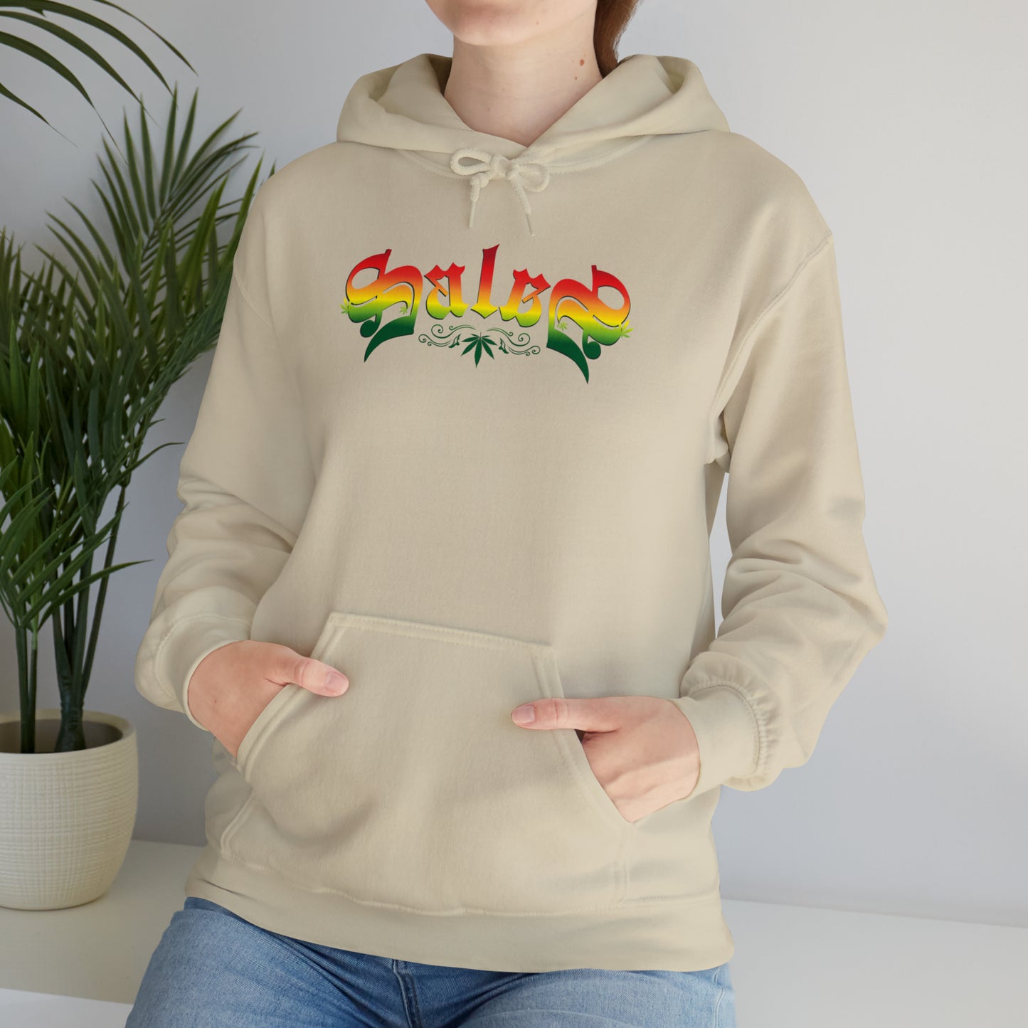 Salas Rasta Colors - Unisex Heavy Blend™ Hooded Sweatshirt