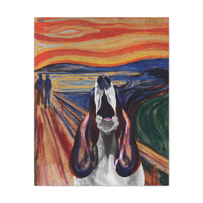 The Howl (The Scream, Basset Hound Parody) - Perfect for Animal Lovers