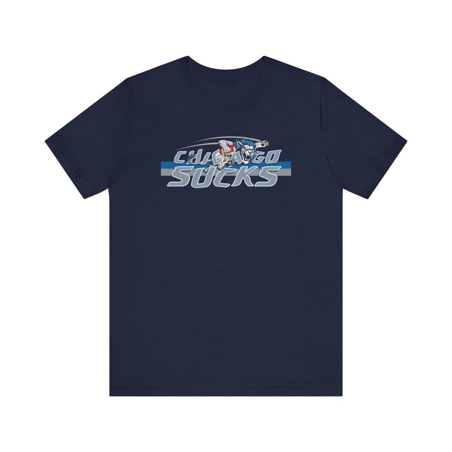 Chicago Sux (for Detroit fans) - Unisex Jersey Short Sleeve Tee