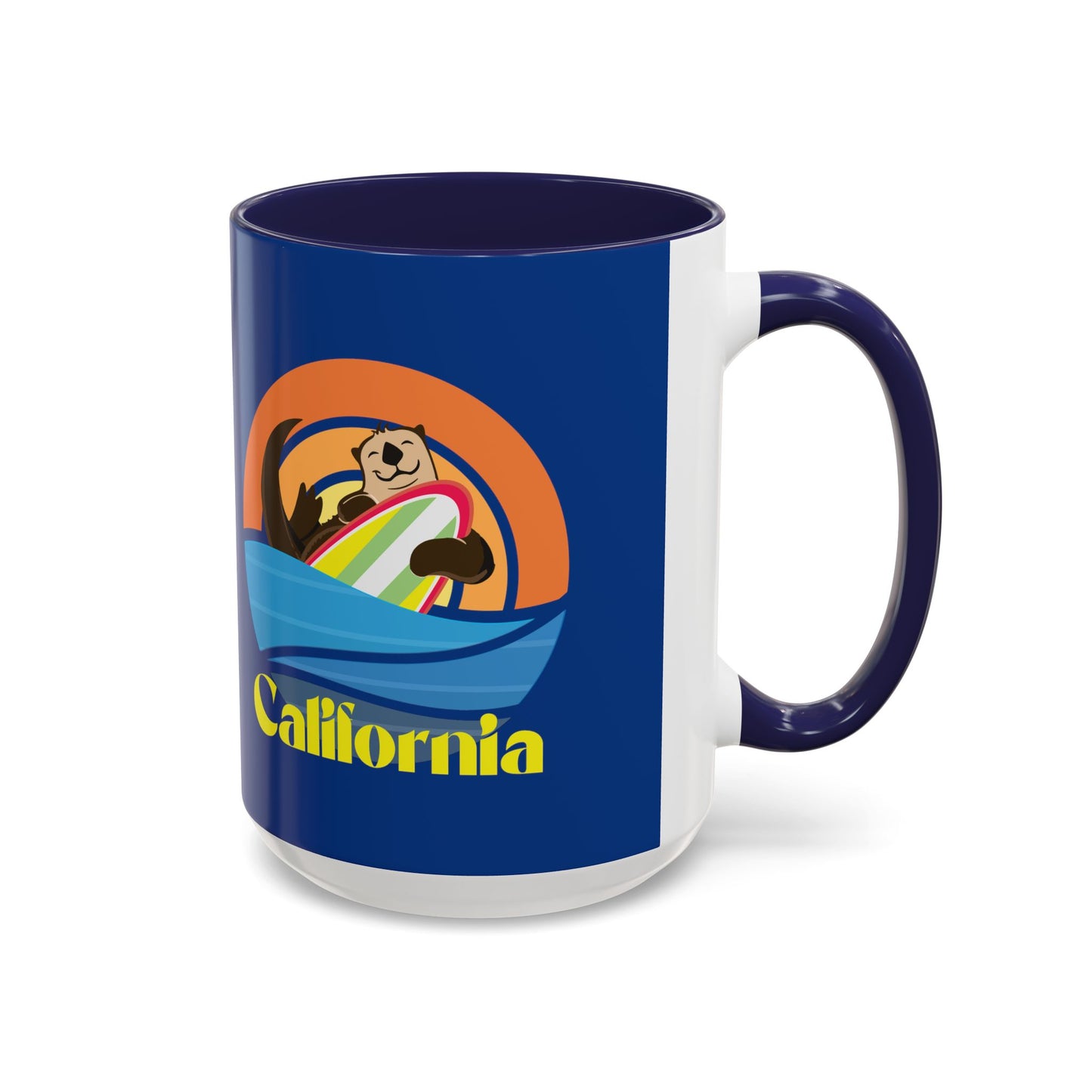 Board Bandit in honor of Sea Otter #841 - Accent Coffee Mug, 11oz