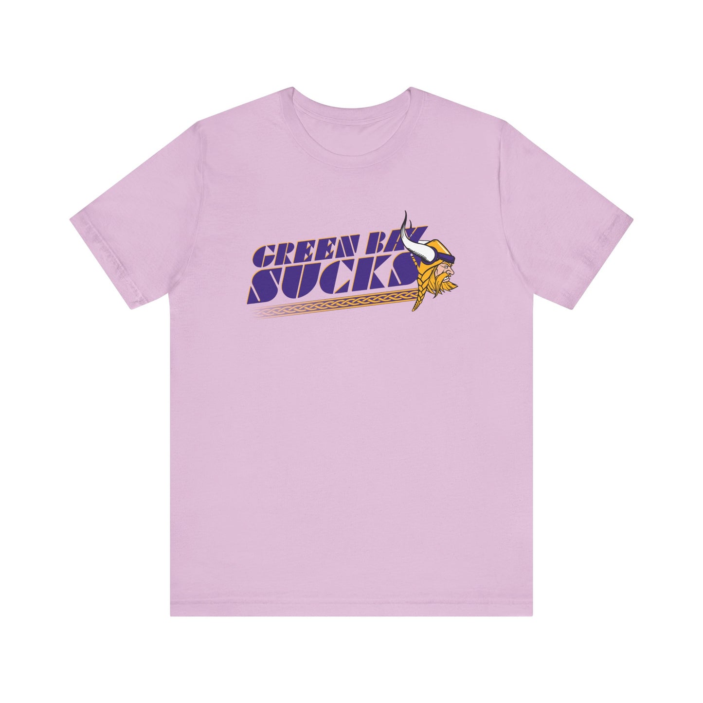 Green Bay Sucks (for Minnesota Vikings fans) - Unisex Jersey Short Sleeve Tee