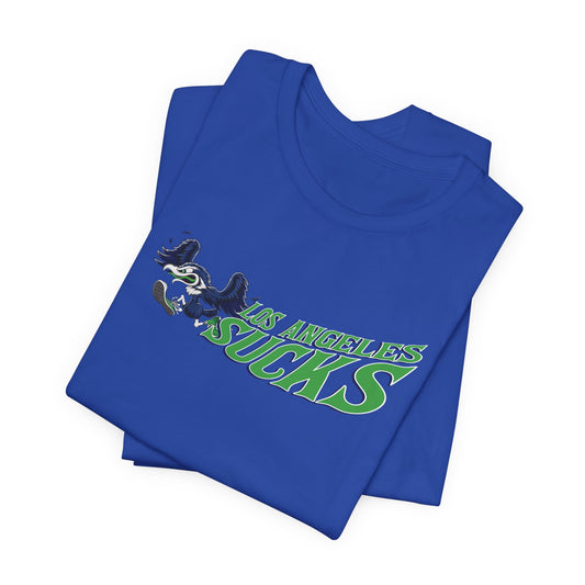 Los Angeles Sucks! (for Seattle fans) - Unisex Jersey Short Sleeve Tee