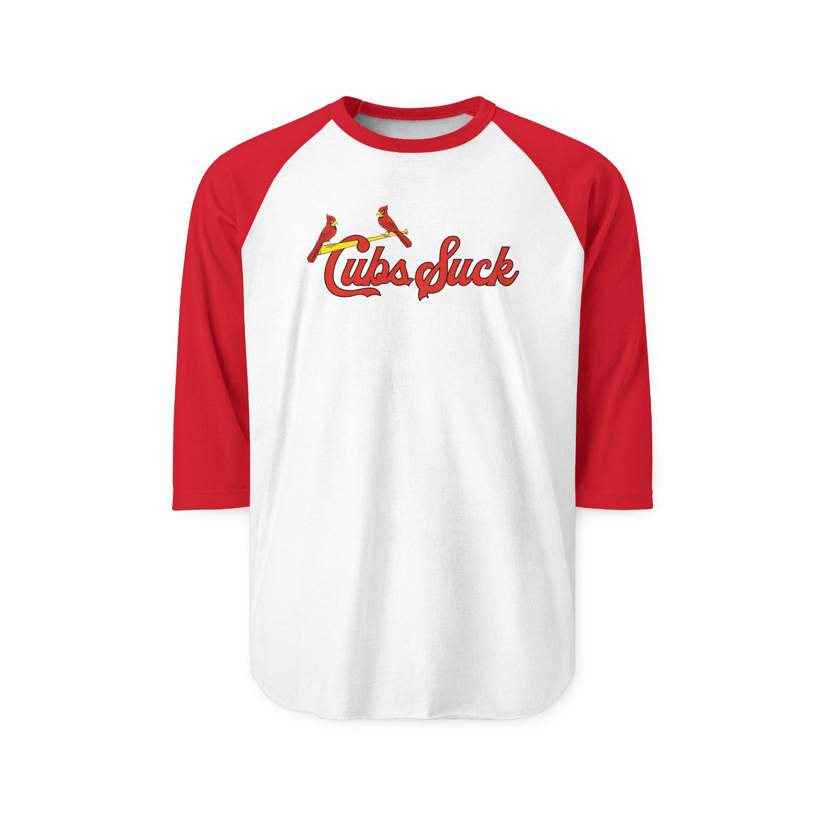 Cubs Suck (for St. Louis fans) - 3/4 Sleeve Softball Shirts