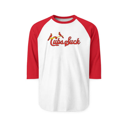 Cubs Suck (for St. Louis fans) - 3/4 Sleeve Softball Shirts