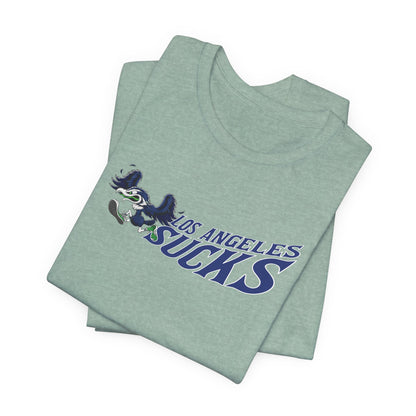 Los Angeles Sucks! (for Seattle fans) - Unisex Jersey Short Sleeve Tee