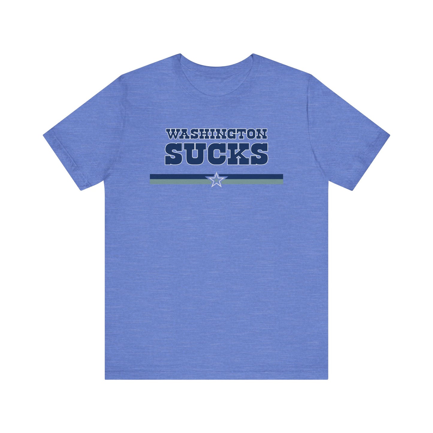 DC Sucks! (for Dallas fans) - Unisex Jersey Short Sleeve Tee