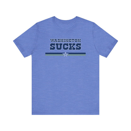 DC Sucks! (for Dallas fans) - Unisex Jersey Short Sleeve Tee