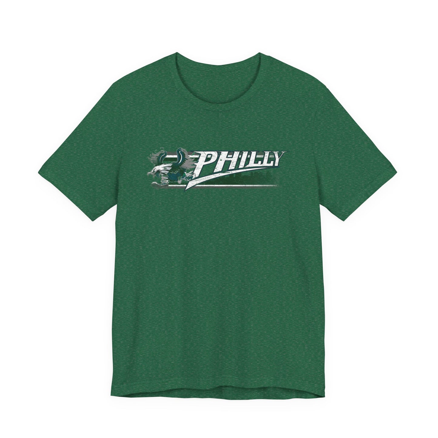 Gas Pump Eagle Swooshing (for Philly fans) - Unisex Jersey Short Sleeve Tee