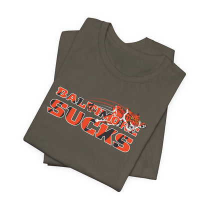 I Hate Baltimore (for Cincy fans) - Unisex Jersey Short Sleeve Tee
