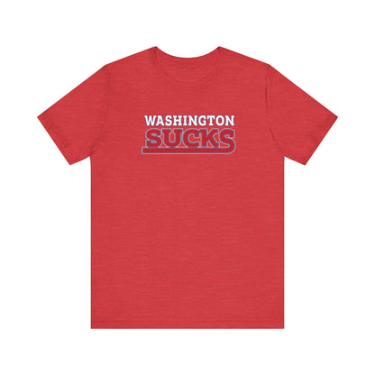 DC Sucks (for New York fans) - Unisex Jersey Short Sleeve Tee