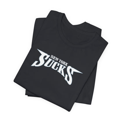 New Yorks Sux (for Philadelphia fans) - Unisex Jersey Short Sleeve Tee