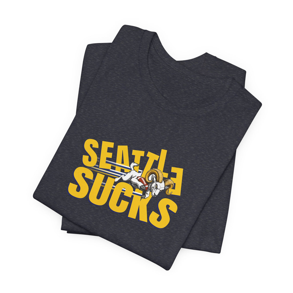 Seattle Sucks (for Los Angeles fans) - Unisex Jersey Short Sleeve Tee