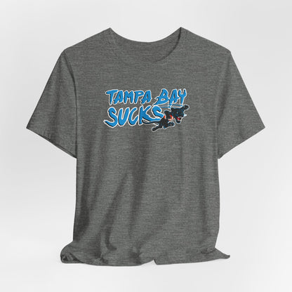 Tampa Bay Sucks (for Carolina fans) - Unisex Jersey Short Sleeve Tee