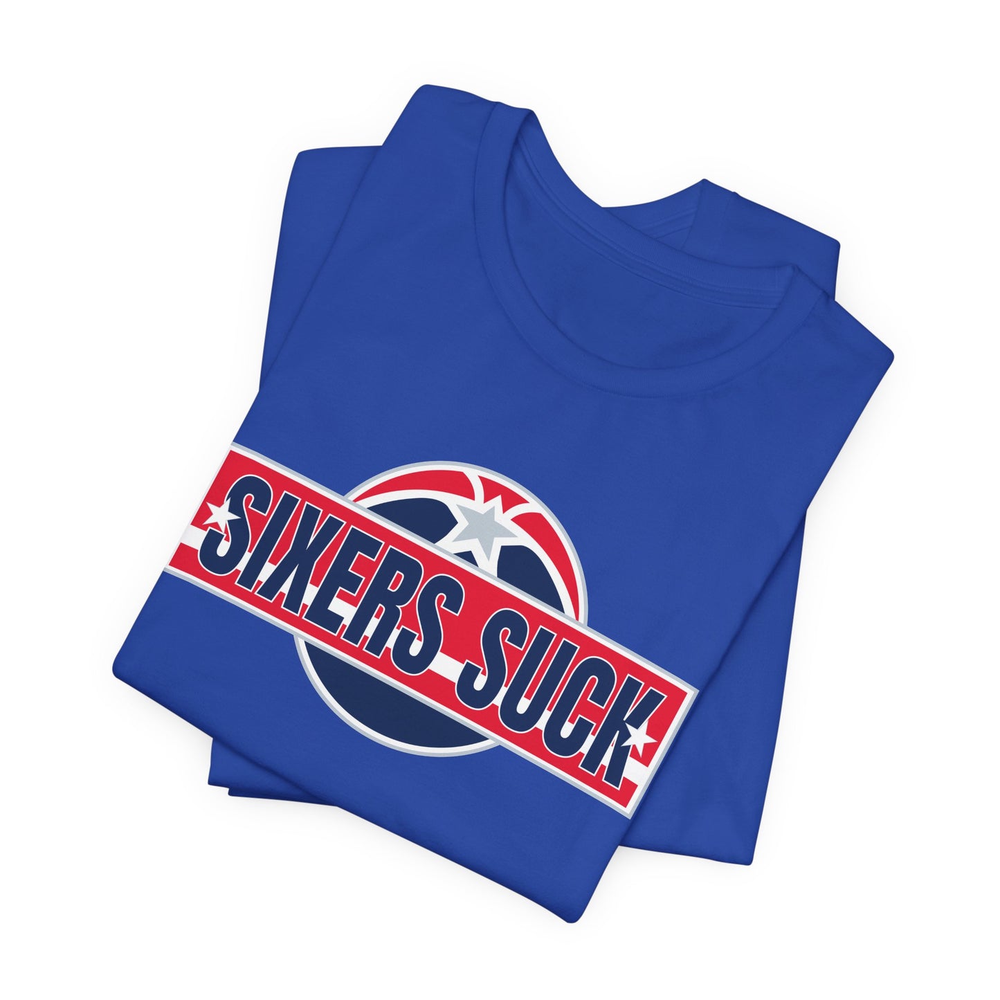 6ers Suck (for DC fans) - Unisex Jersey Short Sleeve Tee